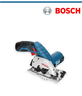 Акумулаторен ръчен циркуляр Bosch GKS 10.8 V-Li, 2 x 2,0 Ah, L-BOXX 136 